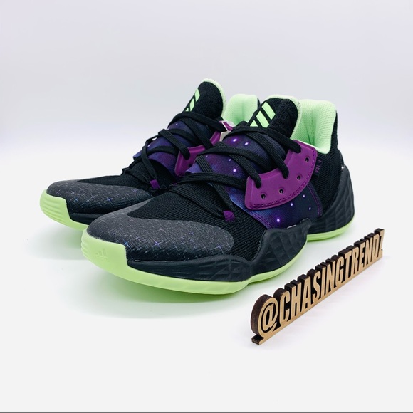 Adidas Harden Vol. 4 Big Kids Glory Purple - Picture 4 of 13